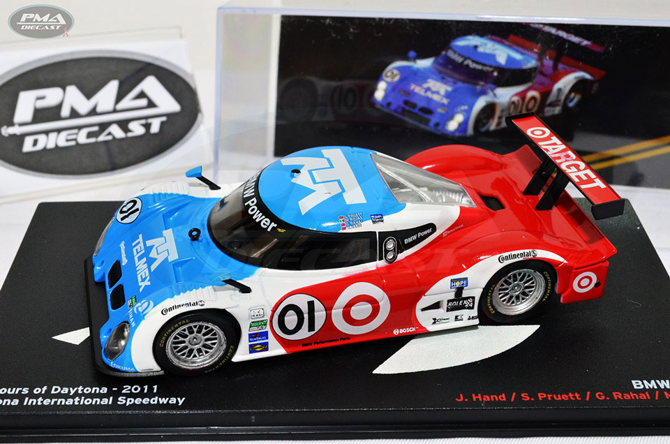 GRAHAM RAHAL, JOEY HAND, MEMO ROJAS, SCOTT PRUETT 2011 CHIP GANASSI RACING WITH FELIX SABATES RILEY DAYTONA PROTOTYPE 1:43